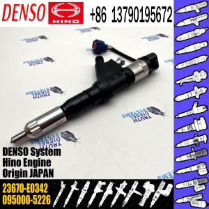 China Rail Fuel DENSO Diesel Injector 095000-5225 23670-E0341 095000-5226 23670-E0342 factory