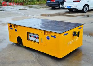 China Flatbed Electric Trackless Material Transfer Vehicle factory