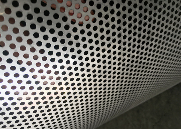 Light Weight 10 Mm Aperture 2m Wide Aluminum Perforated Sheet
