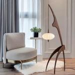 Showroom living room floor lamp bedroom home modern simple floor light