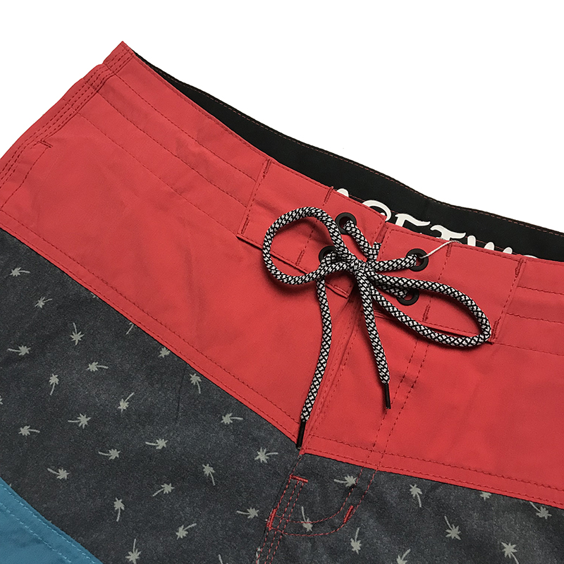 Oem Breathable Custom Beach Shorts Sublimation Tailored Loose Fit Anti UV