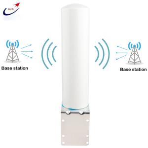 China 698-2700mhz 4g Lte 12dbi N Female High Gain White ABS Outdoor Omni Fiberglass Antenna factory