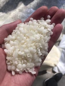 China 8012-89-3 Organic White Beeswax Pellets For Pharmaceutical / Food factory
