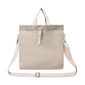 China Crossbody Drawstring Bucket Bag Pouch Canvas Tote Bags Shoulder Buckle Strap 12X3X12&quot; factory
