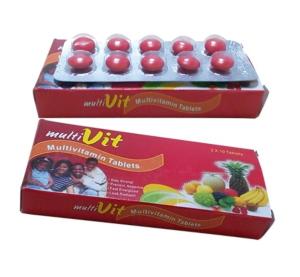China Multivitamin Tablet supplement Medicines with BP/USP/CP, GMP Medicine factory