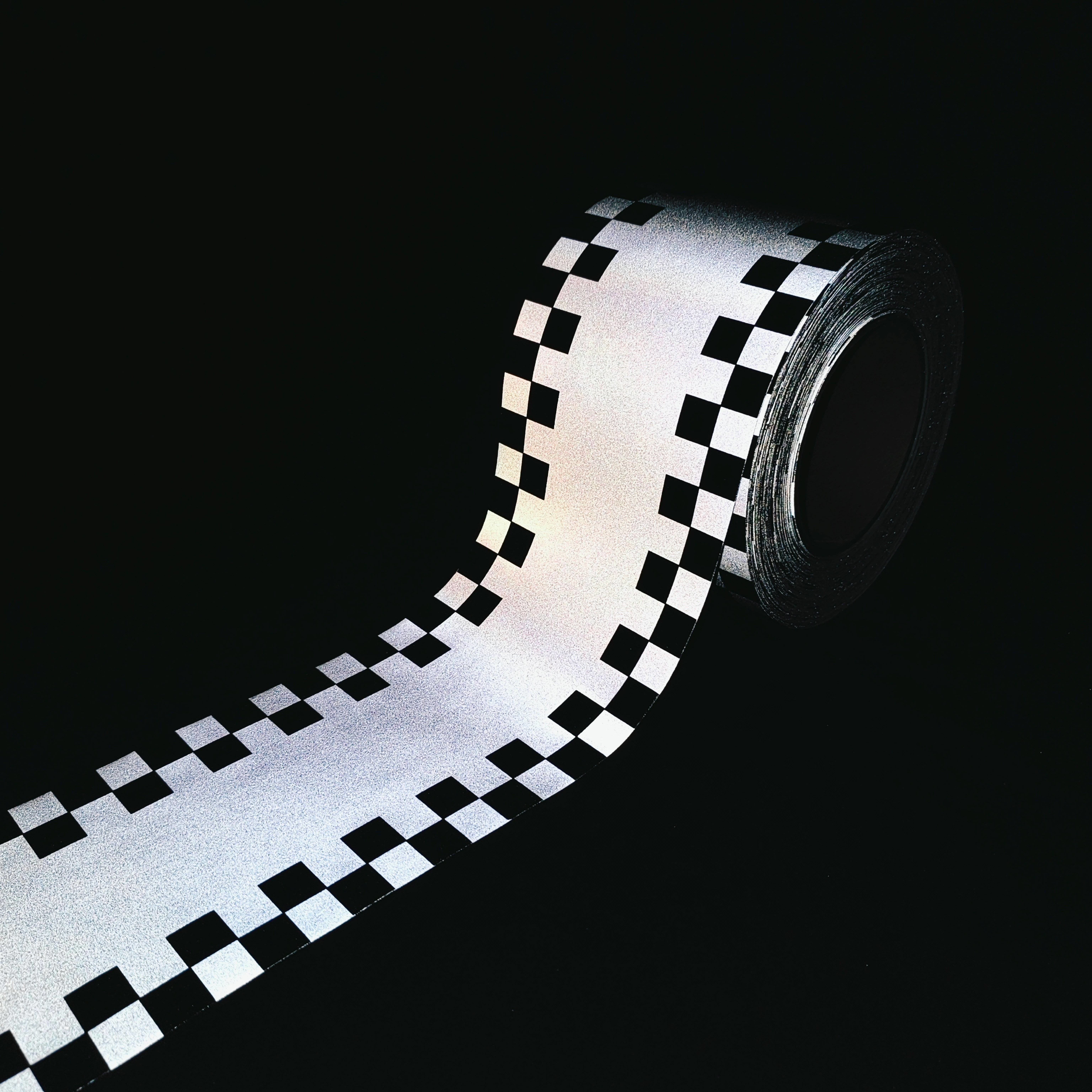 Rainbow TC Multi Color Reflective Fabric Tape For Colourful Clothing Shoes Bags