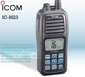 China Underwater Walkie Talkie M23 Radio Waterproof VHF Transceiver factory