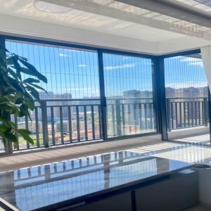 One-stop Window Manufacture Wholesale Thermal Break Aluminum Casement Double