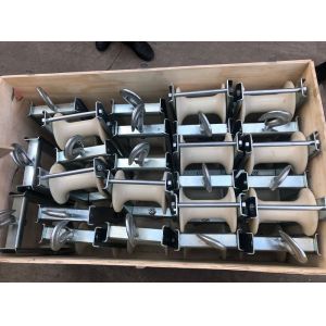 Aerial Cable Transmission Stringing Blocks Wire Pulling Rollers