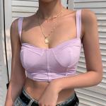 Autumn Women's Sling Halter Backless Tank Top T Shirt
