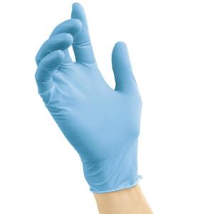 China Puncture Resistant Disposable Nitrile Gloves , Disposable Poly Gloves Non Sterile factory