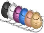 SOS Keychain 140DB 110mA Super Cute Personal Safety Alarm For Elderly Women Men