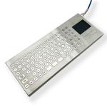SUS304 Industrial Desktop Keyboard IP67 Stainless Steel Keyboard Violence Resist
