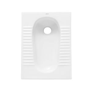China ARROW ALD507CG Toilet Squatting Pan Back outlet Flushing Without Trapway factory