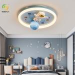 Creative Cartoon Astronaut Eye Protection Led Ceiling Light For Bedroom Room