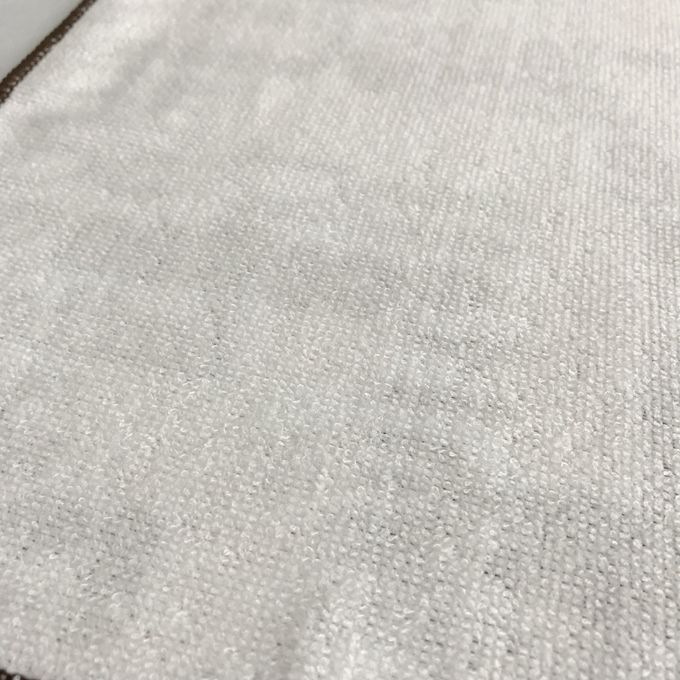 Printed white ground kitchen cleaning microfiber cloth，100% polyester absorbent water tea towel