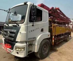 China Professional Repair and Maintenance for Used 37m Concrete Pump Trucks with Mercedes Chassis factory