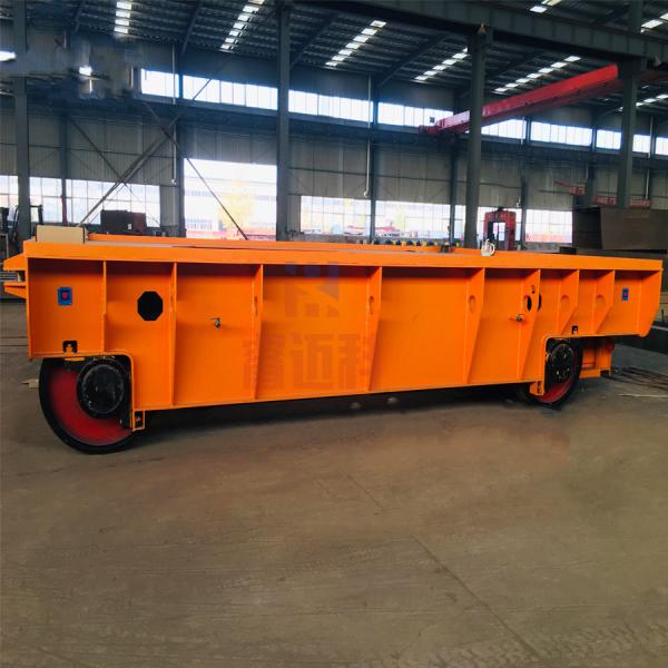 Wireless Ladle Transfer Trolley , Heavy Duty Electric Transfer Cart With