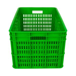 Space-Saving Used Plastic Crates Foldable Collapsible and Ideal for Vegetable