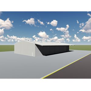 Custom Prefab Workshop Shed , Prefabricated Warehouse Shed Steel Structure