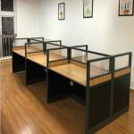 Modern 6 Seat Cubicle Work Station Office Furniture Partitions Environmentally -