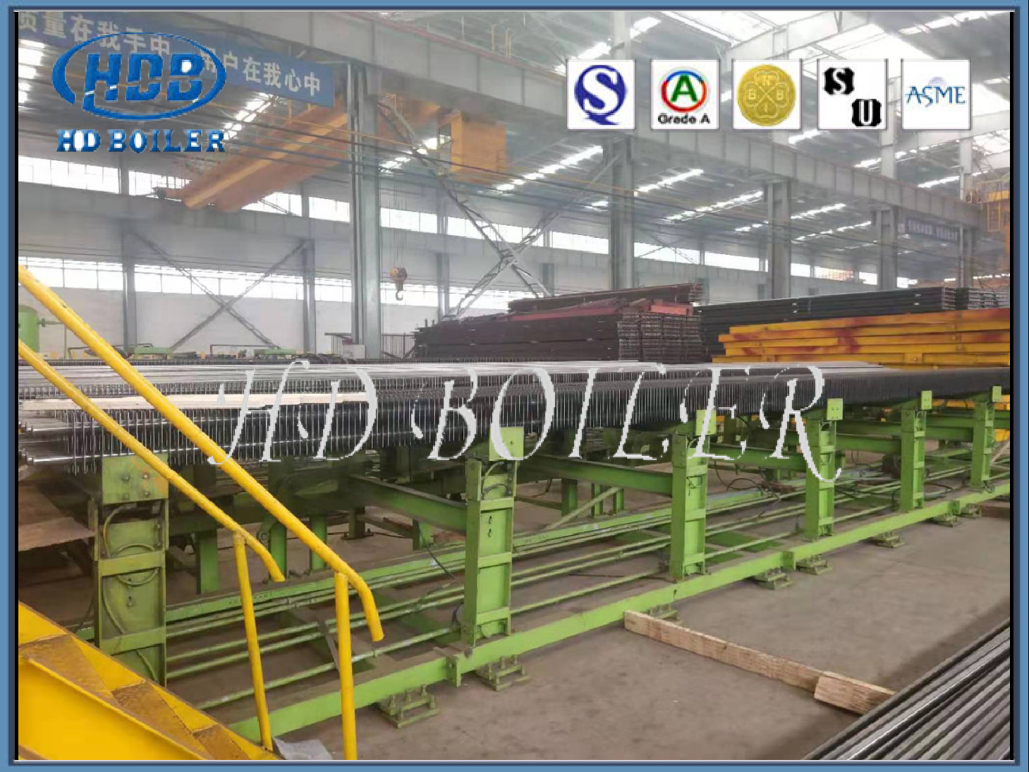 Boiler H Tube Fin Heat Exchanger For Economizer