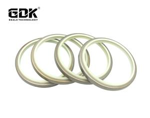 China DKBI/DKB-DUST Seal PU+SPCC or NBR+SPCC Ivory or Black color For Excavator Machine Hydraulic Cylinder Seal factory