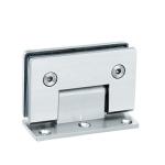 Stainless steel Wall to Glass bathroom hinge RS801, Square 90 degree, Single