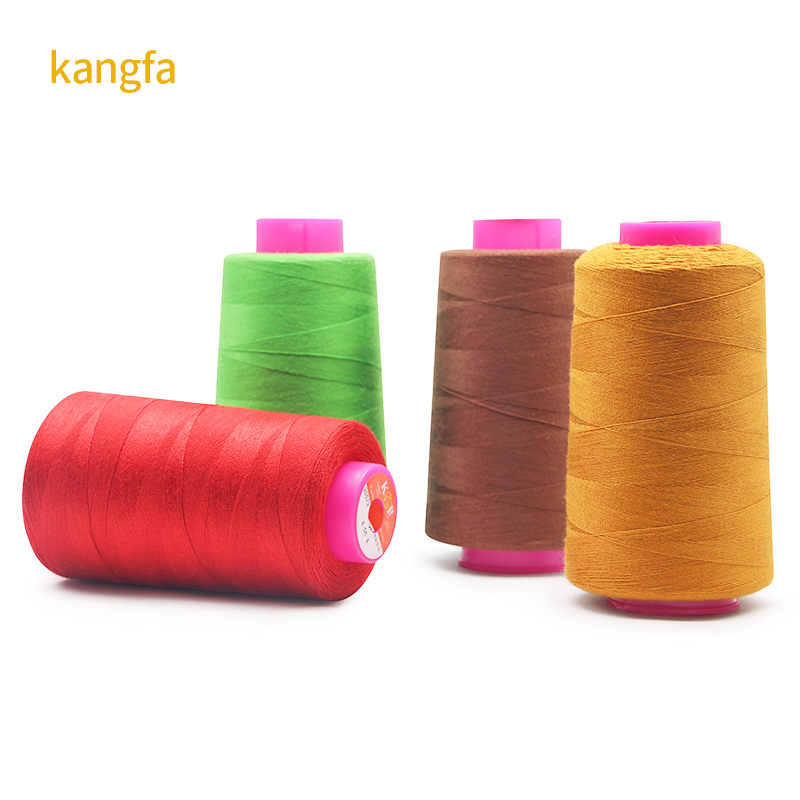 100G Dyed Sale 100% Spun Polyester 40/2 5000y Sewing Thread for Garment Accessories