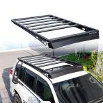 Universal Aluminium Black Roof Rack for Toyota LC200 LC79 LC150 300KG Loading