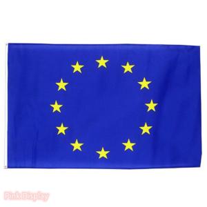 China Fade Resistant EU Rectangle Banner Flags For Outdoor factory