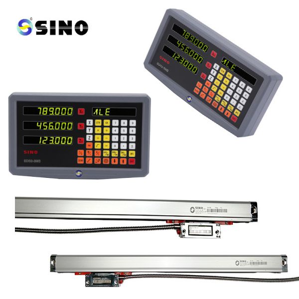 China DRO LCD Screen Metal Shell Digital Readout Display For Lathe Machine Tools factory