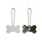 Cute Cartoon Pendant Creative Dog Tag Sublimation Blanks Custom Sublimation