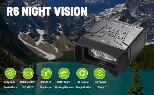 China Abs Binocular Digital Night Vision Camera Black Thermal Vision Goggle factory