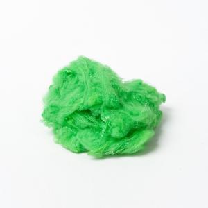 China Army Green Regenerated Polyester Fiber , Anti Distortion Polyester Staple Fiber factory
