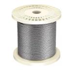 Tension Cable Steel Wire Galvanized Steel Rope 5/32 Diameter 5 X 26 Accepting