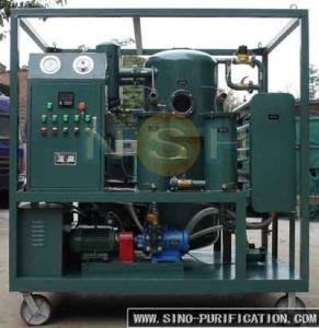 China Durable Dehydration 4000L/h Used Insulation Oil Double-Stage Vacuum oil Purifier factory