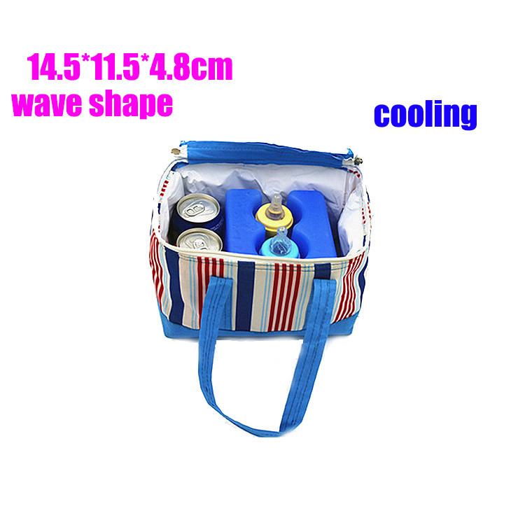 Thin Blue Costomized Gel Filled Ice Packs For Wine Cooler Box