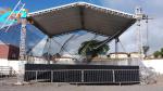Arched Structure Aluminium Truss System Trade Show Use 300*300mm