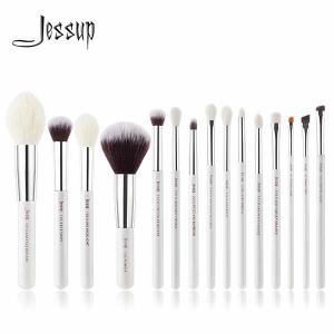 China 15.2cm 17.5cm Essential Makeup Brushes Set Dome Shaped Jessup Brush Set factory