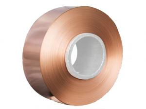 China Cu Zn Alloy Flexible Copper Strip Earthing 0.01-2.5mm 50 X 6   High Strength factory
