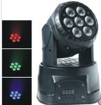 7PCS*10W led mini moving head wash light