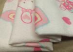 Cartoon Animal Print Cotton Flannel Cloth 20*10 Single Sided Brush