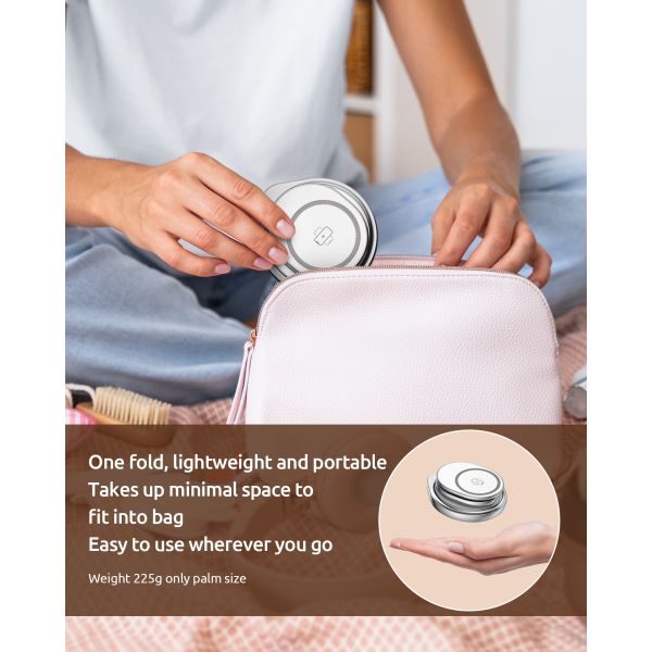 360 Rotating Metal 3 In 1 Wireless Charging Station Folding 15W 2.5W for Watch