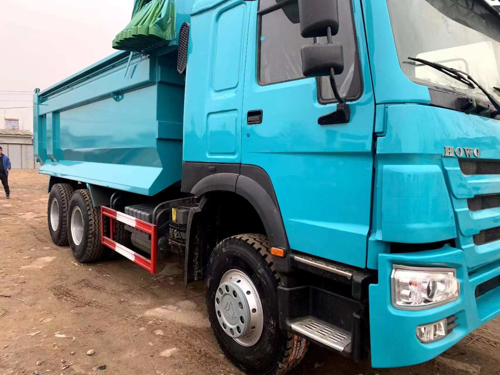 Used Heavy Duty Trucks Special Color 6×4 Drive Mode Left/ Right Hand 13 Tons Load Weight Mine Transportation