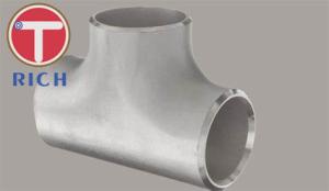 China NPT Threaded Stainless Steel Reducing Tee 4'' NB ASME B16.11 Standard factory