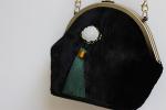 Accessories, Vintage Handbag, Velvet Handbag, Vintage Purse, Victorian,