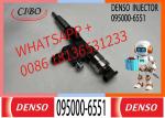 Genuine Brand New 095000-6550 095000-6551 23670-78140 23670-E0190 Common Rail
