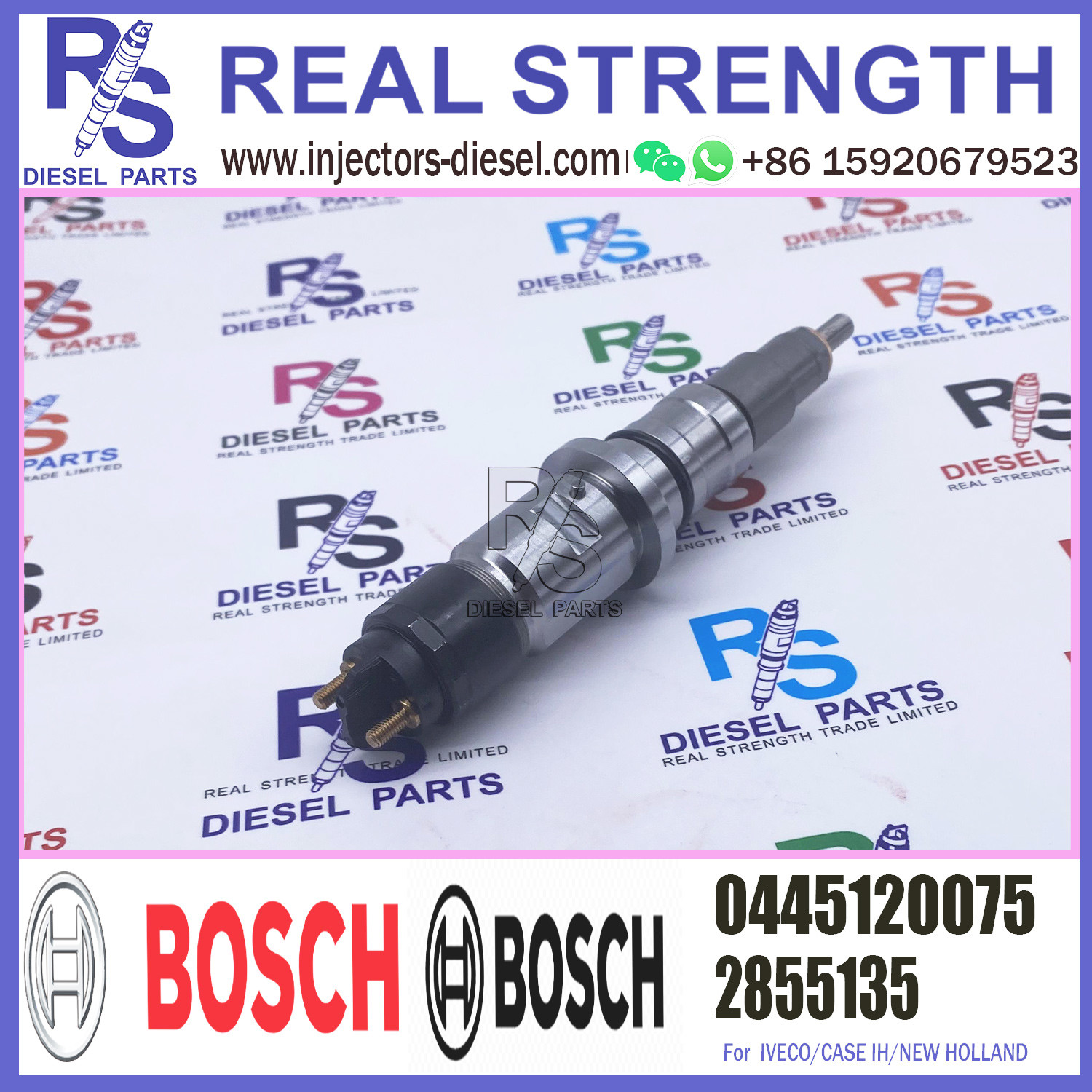 IVECO / IH / Fuel Injectors 2855135 504128307 0445120075