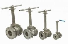 China PN16 Pressure 2PC Flange Cryogenic Ball Valve Anti Static Device Blow Out Proof Stem factory
